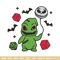 Baby Oogie Boogie balloon Embroidery design, halloween Embroidery, halloween design, Embroidery File, Digital download..jpg