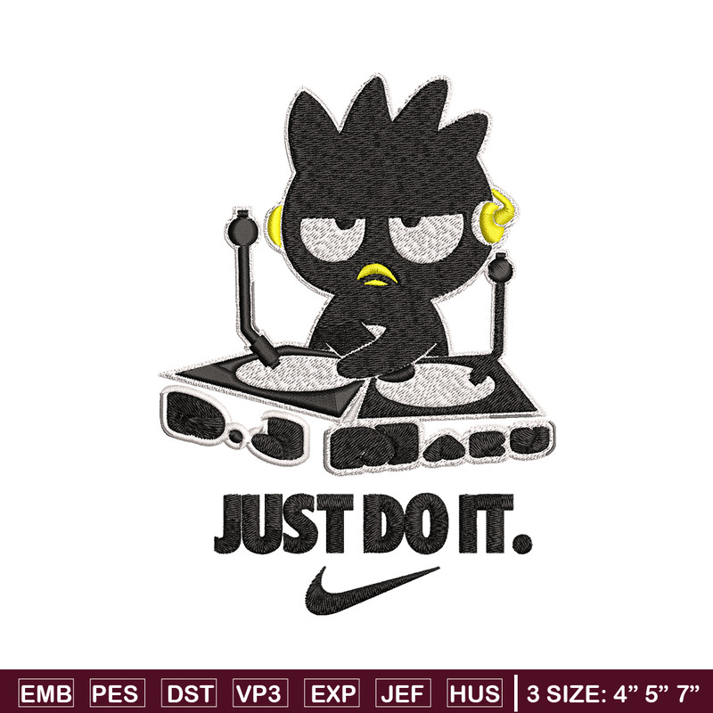 Badtz-Maru Nike Embroidery design, Badtz-Maru Embroidery, Nike design, Embroidery file, logo shirt, Instant download..jpg