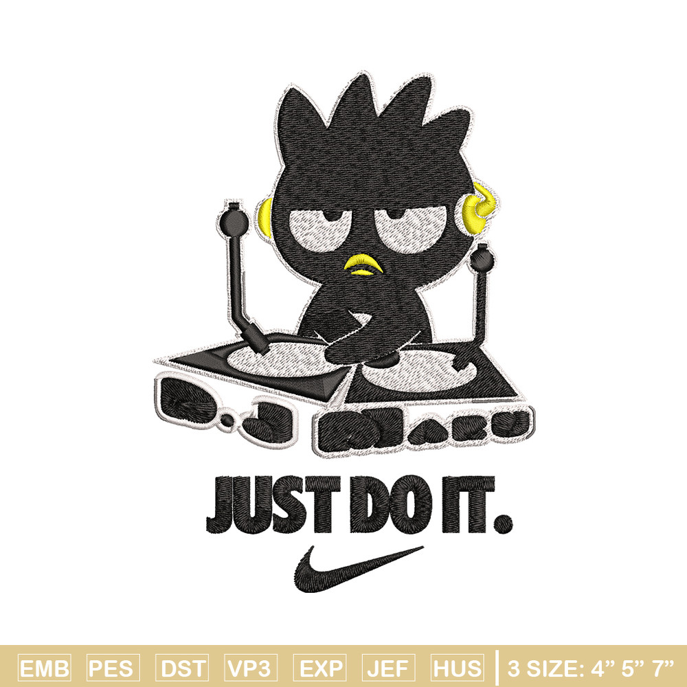 Badtz-Maru Nike Embroidery design, Badtz-Maru Embroidery, Nike design, Embroidery file, logo shirt, Instant download..jpg