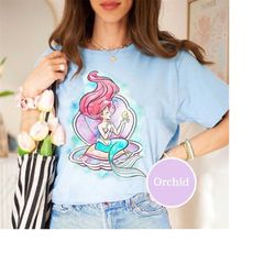 sweatshirt, hoodie, the little mermaid shirt, ariel shirt, princess shirt, disney trip 2023 shirt, disney vacation shirt