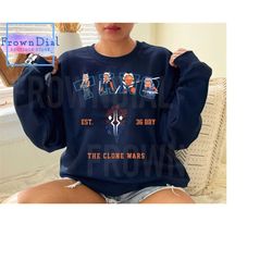 vintage star wars ahsoka tano sweatshirt, star wars day, star wars celebration, may the 4th be with you, galaxy's edge,