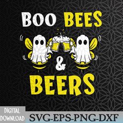 boo bees & beers couples halloween svg, eps, png, dxf, digital download