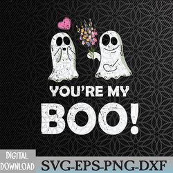 youre my boo lazy halloween costume funny ghost svg, eps, png, dxf, digital download