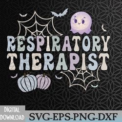 spooky respiratory therapist halloween respiratory therapy svg, eps, png, dxf, digital download
