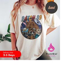 retro batch 89 rocket and friends shirt, guardians of the galaxy vol 3inspired shirt, vintage rocket racoon, lylla teefs