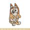 Bingo Heeler Embroidery, Bluey cartoon Embroidery, Embroidery File, cartoon design, cartoon shirt, Digital download..jpg