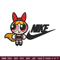 Blossom Nike Embroidery design, Powerpuff Girls cartoon Embroidery, Nike design, Embroidery file, Instant download..jpg