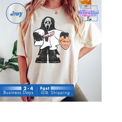 custom horror boo sweatshirt, ghostface valentine shirt, halloween shirt, funny valentine shirt, funny ghostface tee, gh