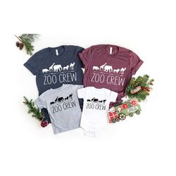 zoo crew shirt, matching family shirt, family zoo shirt, wild life shirt, family birthday shirt, zoo birthday