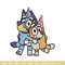 Bluey And Bingo Happy birthday Embroidery, Cartoon Embroidery, Disney Embroidery, Embroidery File, digital download..jpg