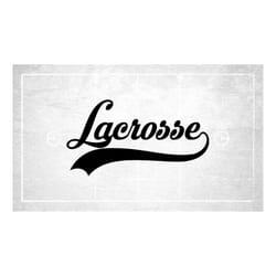 sports clipart: black word 'lacrosse' in script type with baseball style swoosh underline - players/teams- digital downl