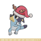 Bluey chrismas Embroidery Design, Bluey Embroidery, Embroidery File, Brand Embroidery, Logo shirt, Digital download.jpg
