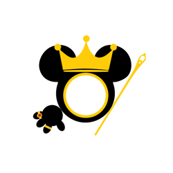 mickey minnie ears king and queen crown png, mouse crown png, king crown png, queen crown png, mickey png, cut file-10