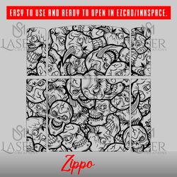 SM Laser Creations Zippo design