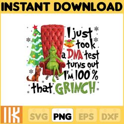 the grinch png, that's it, i just took a dna test turns out i'm 100 that grinch  png, merry grinchmas png