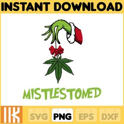 the grinch png, mistlestoned png, merry grinchmas christmas png