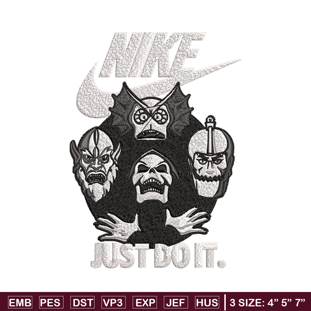 Bo-He-Man-ian Rhapsody Nike Embroidery design, Cartoon Embroidery, Logo Nike design, Embroidery file, Instant download..jpg