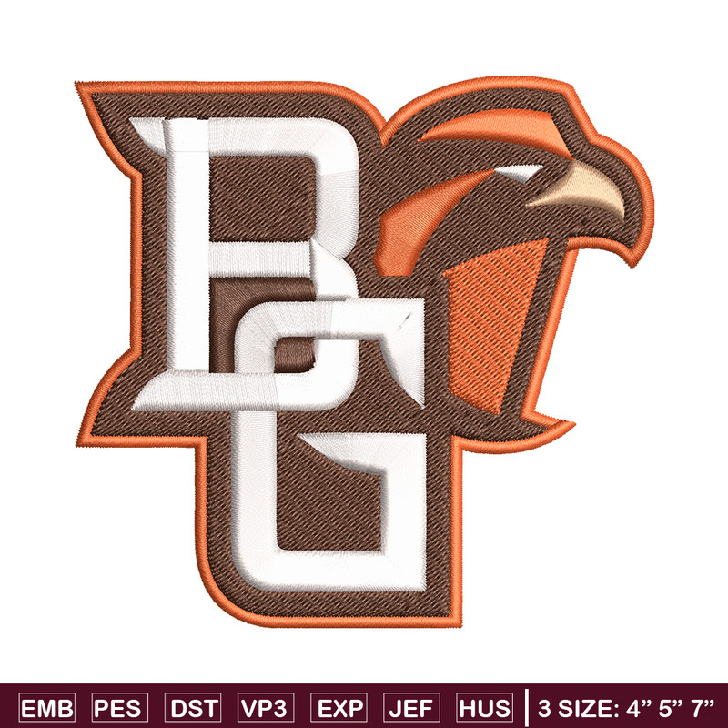 Bowling Green Falcons embroidery design, Bowling Green Falcons embroidery, logo Sport, Sport embroidery, NCAA embroidery.jpg