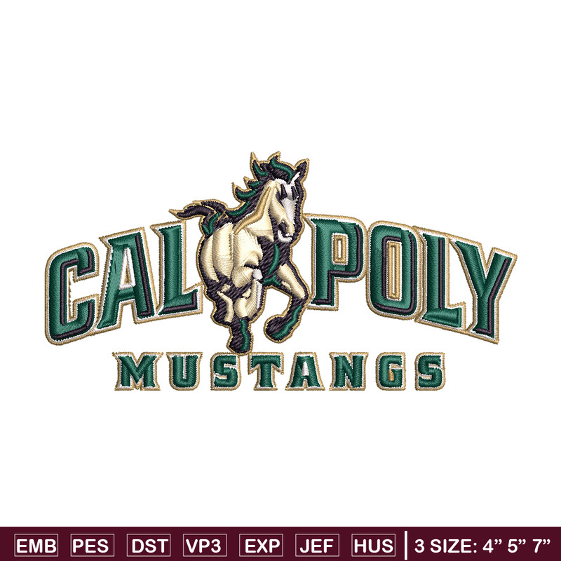 Cal Poly Mustangs embroidery design, Cal Poly Mustangs embroidery, logo Sport, Sport embroidery, NCAA embroidery..jpg
