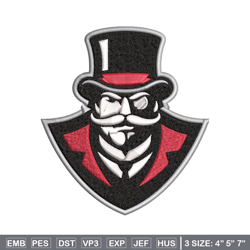 austin peay governors embroidery design, austin peay governors embroidery, logo sport, sport embroidery, ncaa embroidery