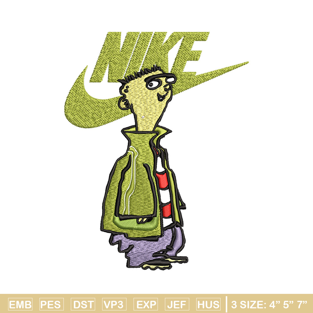 Cartoon Nike Embroidery design, Cartoon Embroidery, Nike design, Embroidery file, logo nike shirt, Instant download..jpg
