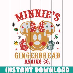 minnies gingerbread baking co svg graphic design file