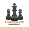 Checkmate Logo embroidery design, Checkmate Logo embroidery, embroidery file, logo design, logo shirt, Digital download.jpg