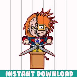 retro movie chucky childs play horror character png file
