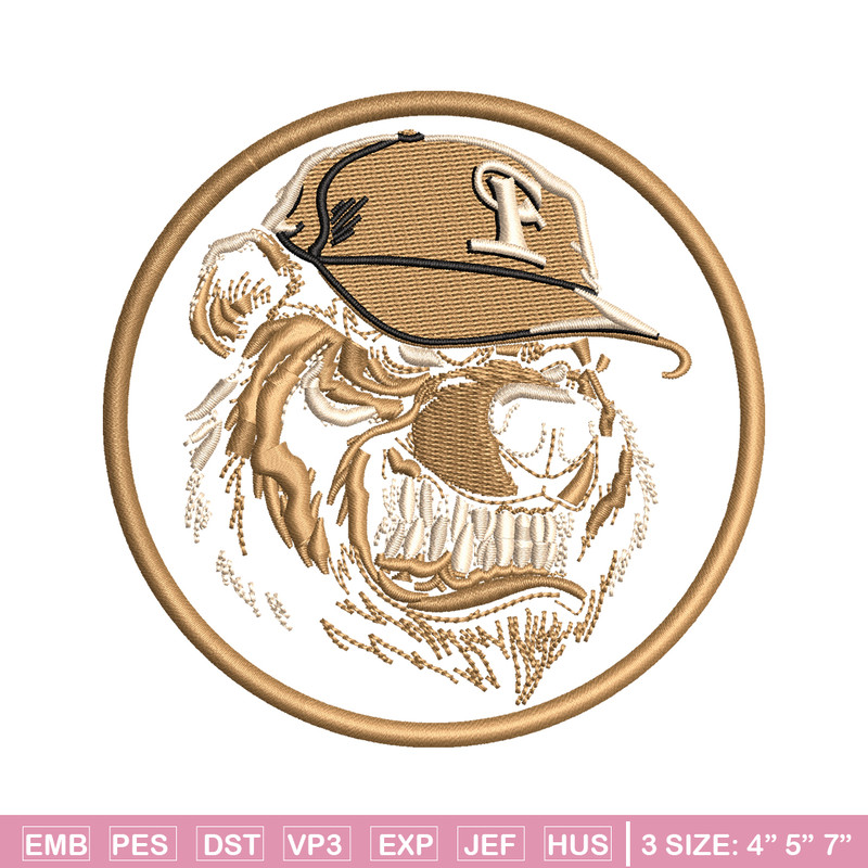 Bear face embroidery design, Bear face embroidery, animal design, embroidery file, logo shirt, Digital download..jpg