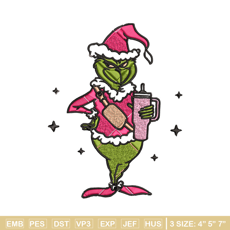 Chrismas grinch Embroidery Design, Grinch Embroidery, Embroidery File, Brand Embroidery, Logo shirt, Digital download.jpg
