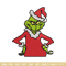 Christmas Grinch Embroidery design, Grinch christmas Embroidery, Embroidery File, Grinch design, Instant download..jpg