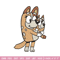 Bingo and her Mum Embroidery, Bluey Embroidery, Embroidery File, cartoon shirt, cartoon design, Digital download..jpg