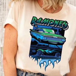 disney pixar cars ramones big flames tshirt, cars land shirt disney family matching shirt, walt disney world shirt, disn