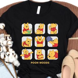 disney pooh moods winnie the pooh cute shirt, disney family matching shirt, walt disney world shirt, disneyland trip out