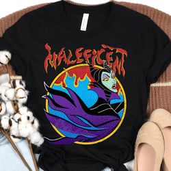 disney sleeping beauty maleficent vintage flame portrait tshirt, disney villains shirt,walt disney world, disneyland fam