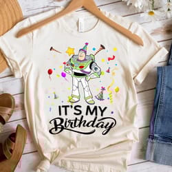 disney toy story buzz lightyear its my birthday holiday birthday party tshirt, disneyland family vacation trip, wdw matc