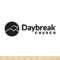 Daybreak Church logo embroidery design, Logo embroidery, embroidery file, logo design, logo shirt, Digital download..jpg