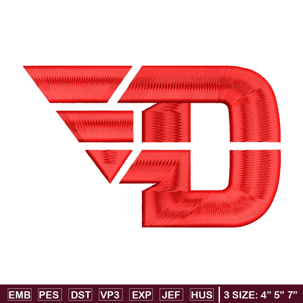 Dayton Flyers embroidery design, Dayton Flyers embroidery, logo Sport, Sport embroidery, NCAA embroidery..jpg