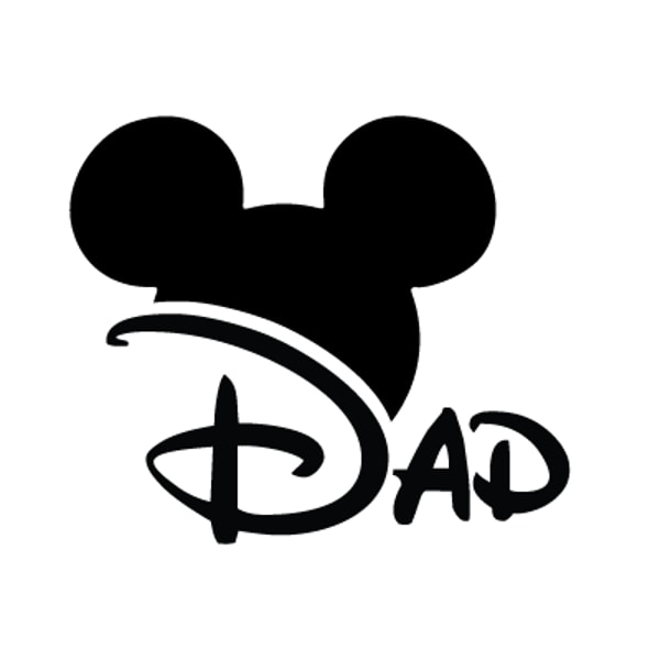 Disney Dad Sign Mickey head dad Png, Mickey Head Png, Disney Mickey Png, Mic - Inspire ...