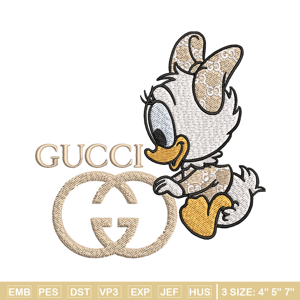 Duck baby Embroidery Design, Gucci Embroidery, Embroidery File, Logo shirt, Sport Embroidery, Digital download.jpg