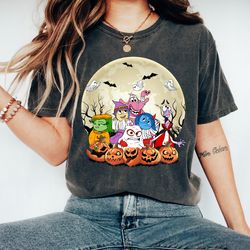 disney inside out mummy halloween shirt, fear,sadness,joy,anger,disgust halloween shirt, disneyland family matching shir