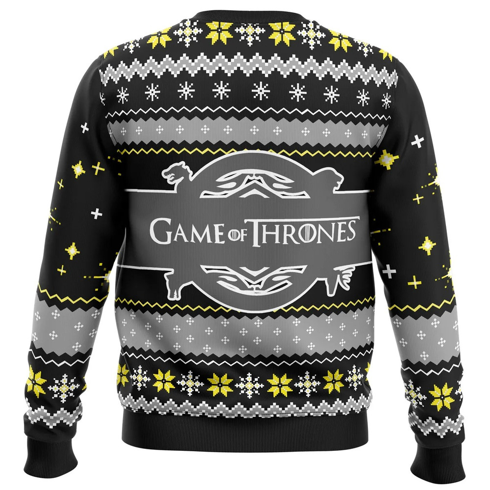 Game of Thrones House Stark All Over Print Hoodie 3D Zip Hoodie 3D Ugly Christmas Sweater 3D Fleece Hoodie