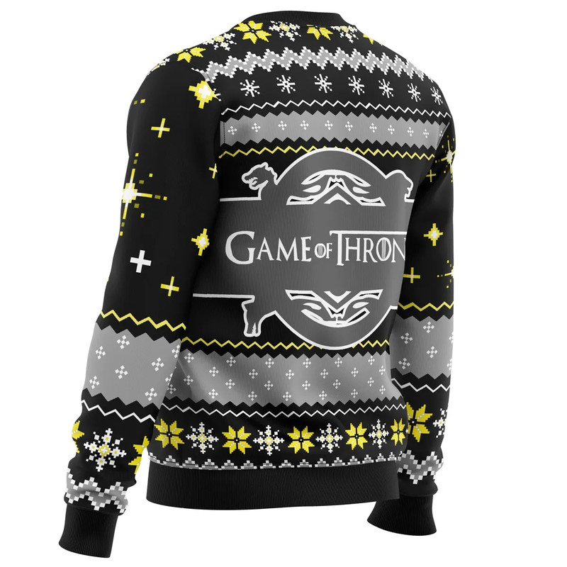 Game of Thrones House Stark All Over Print Hoodie 3D Zip Hoodie 3D Ugly Christmas Sweater 3D Fleece Hoodie