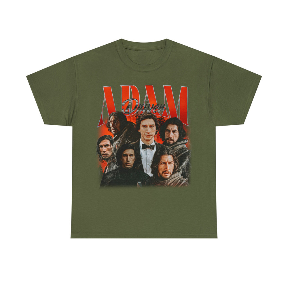 Limited Adam Driver Vintage T-Shirt, Graphic Unisex T-shirt, Retro 90's Adam Driver Fans Homage T-shirt, Gift For Women and Men - 5.jpg