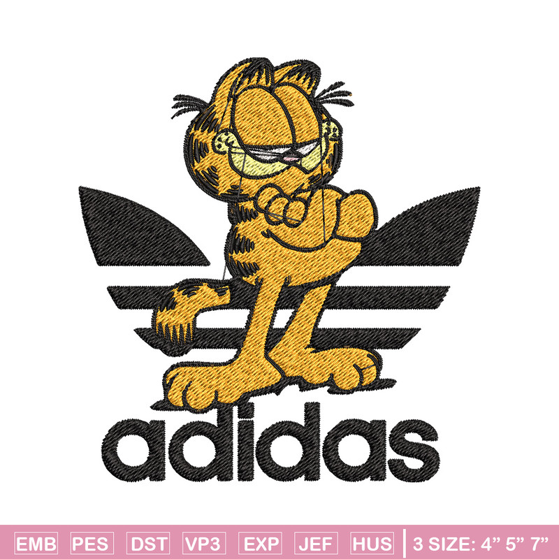 Cartoon cat adidas Embroidery Design, Adidas Embroidery, Brand Embroidery, Embroidery File,Logo shirt,Digital download.jpg