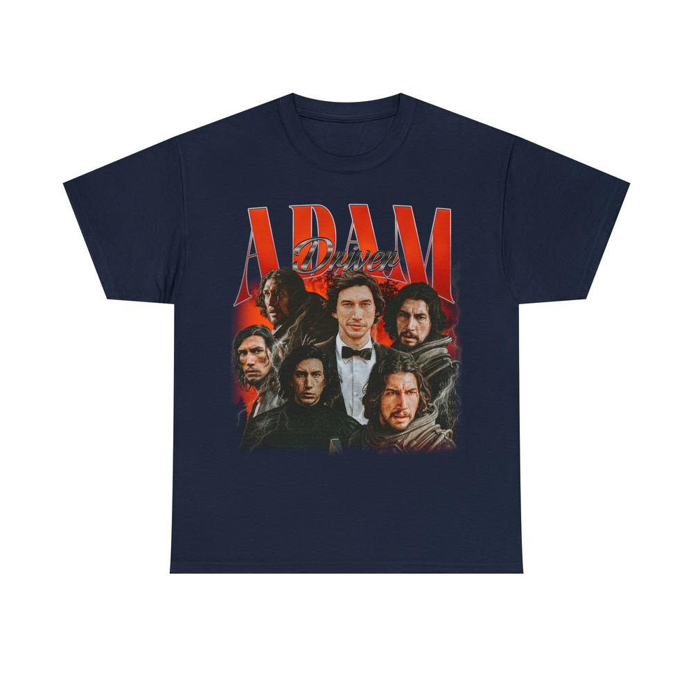 Limited Adam Driver Vintage T-Shirt, Graphic Unisex T-shirt, Retro 90's Adam Driver Fans Homage T-shirt, Gift For Women and Men - 7.jpg