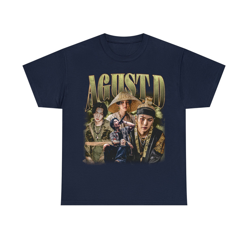 Limited Agust D Vintage T-Shirt, Yoongi Graphic T-shirt, Retro 90's Yoongi Fans Homage T-shirt, Gift For Women and Men - 7.jpg