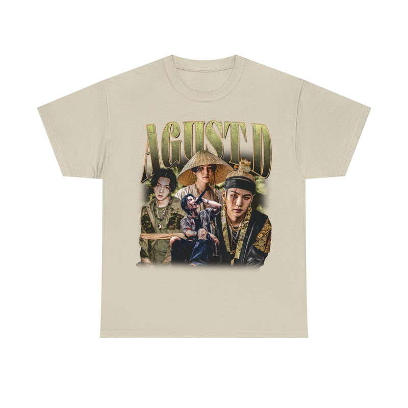 Limited Agust D Vintage T-Shirt, Yoongi Graphic T-shirt, Retro 90's Yoongi Fans Homage T-shirt, Gift For Women and Men - 8.jpg