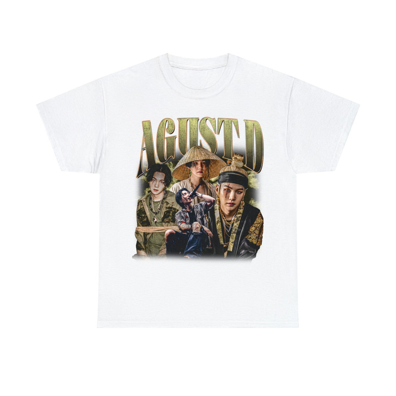 Limited Agust D Vintage T-Shirt, Yoongi Graphic T-shirt, Retro 90's Yoongi Fans Homage T-shirt, Gift For Women and Men - 9.jpg
