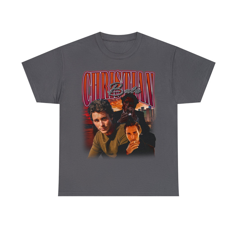Limited CHRISTIAN BALE Vintage T-Shirt, Graphic T-shirt, Retro 90's Fans Homage T-shirt, Gift For Women and Men - 5.jpg